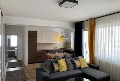 Apartament cu 2 camere semidecomandat, mobilat în Bună Ziua