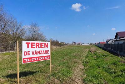 Teren de 1780 mp, în Coteana