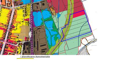 Teren Construcții intravilan de 96400 mp, în Vest - 2