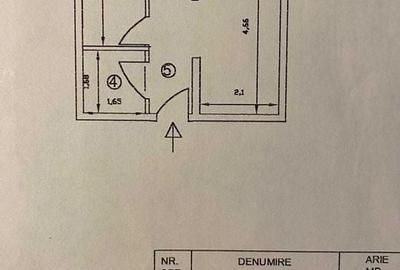 Apartament cu 2 camere în Roșu