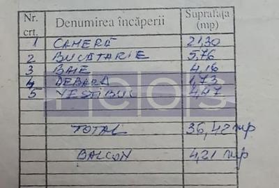 Garsonieră, mobilată în Vitan