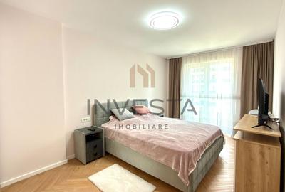 Apartament cu 2 camere semidecomandat, mobilat în Iris