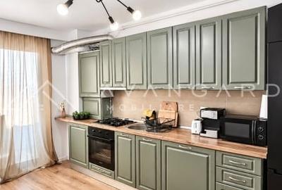 Apartament cu 2 camere semidecomandat, mobilat în Dâmbul Rotund