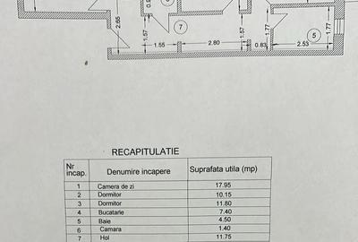 Apartament cu 3 camere decomandat în Exterior Vest