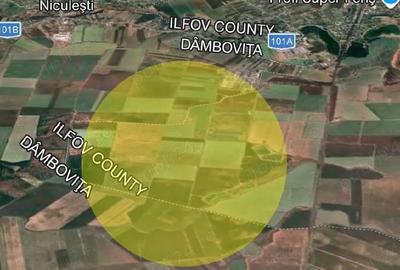 Teren de 250000 mp, în Periș - 4