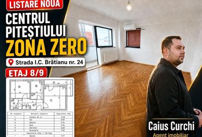 Apartament cu 2 camere decomandat în Central