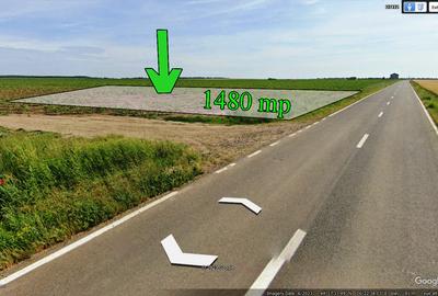 Teren Construcții intravilan de 1480 mp, în Frumușani