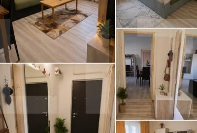 Apartament cu 2 camere semidecomandat, mobilat în Zahana