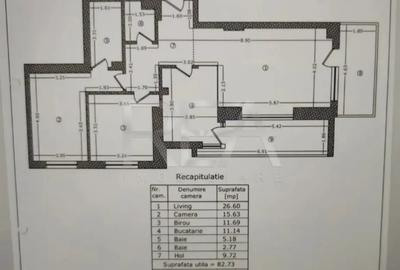 Apartament cu 3 camere decomandat în Colentina