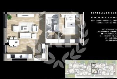 Apartament cu 2 camere semidecomandat în Est - 2