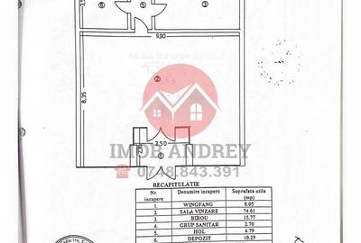 Spațiu comercial, de 117 mp, în Ultracentral