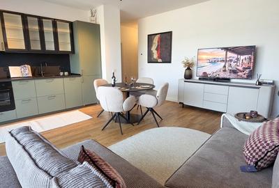Apartament cu 2 camere decomandat, mobilat în Băneasa