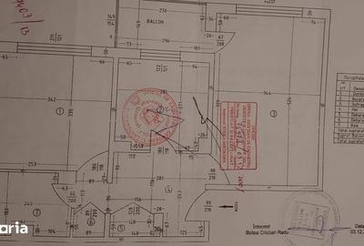Apartament cu 2 camere decomandat în Rovine