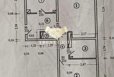 Apartament cu 2 camere decomandat în Crângași