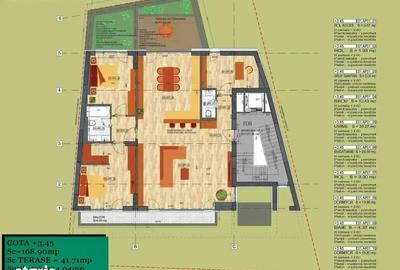 Apartament cu 4 camere în Eminescu