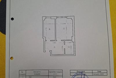 Garsonieră decomandată în Central
