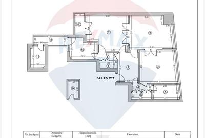 Apartament cu 3 camere în Centrul Istoric