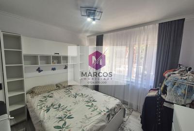 Apartament cu 3 camere semidecomandat, mobilat în Micro II