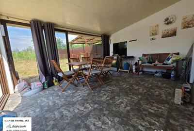 Casă cu 2 camere cu Teren 1000 Mp în Vernești