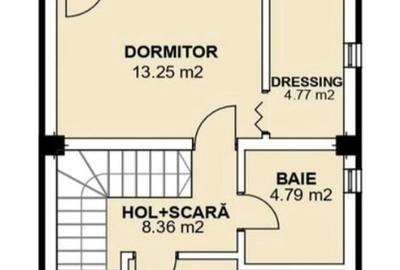 Casă cu 3 camere în Hlincea - 2