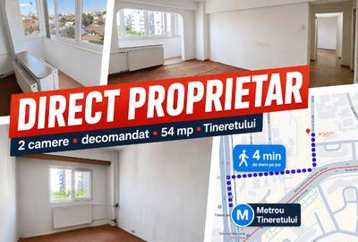 Apartament cu 2 camere decomandat în Tineretului