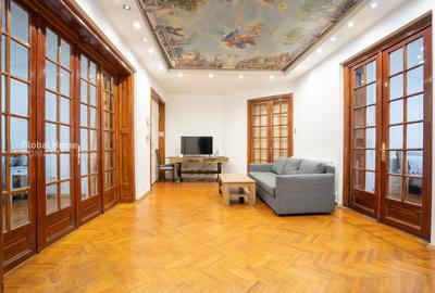 Apartament cu 6 camere circular, mobilat în Cișmigiu