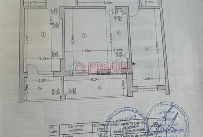 Apartament cu 3 camere în Timpuri Noi