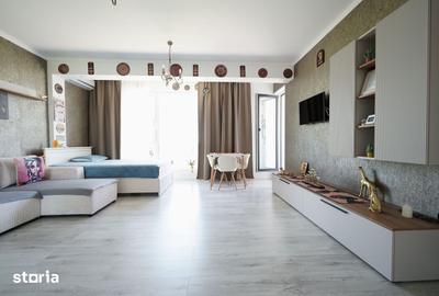Apartament cu 2 camere, mobilat în Tunari - 2