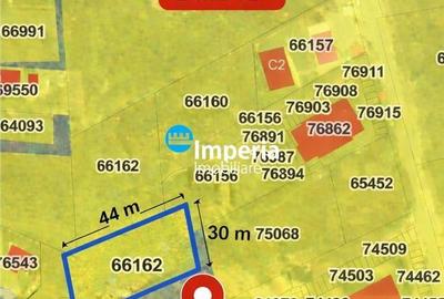 Teren de 1200 mp, în Bârnova