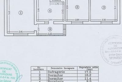 Apartament cu 3 camere decomandat, mobilat în Central - 2