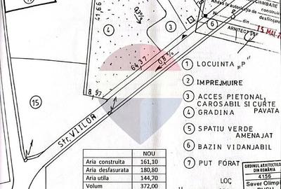 Casă cu 3 camere cu Teren 1163 Mp în Blăjel
