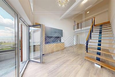 Penthouse cu 3 camere semidecomandat, mobilat în Aeroport - 3