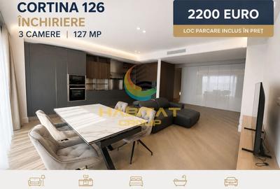 Apartament cu 3 camere semidecomandat în Pipera