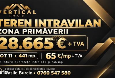 Teren de 441 mp, în Berceni