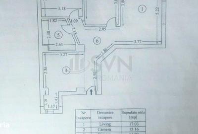Apartament cu 3 camere decomandat în Jiului