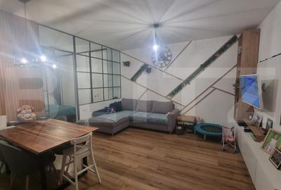 Apartament cu 3 camere semidecomandat, mobilat în Dâmbul Rotund