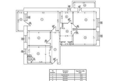 Apartament cu 4 camere decomandat în Steaua