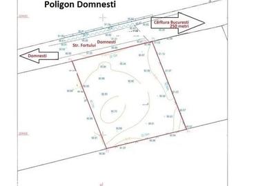 Teren Construcții intravilan de 1400 mp, în Domnești - 1