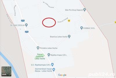 Teren de 1733 mp, în Letea Veche