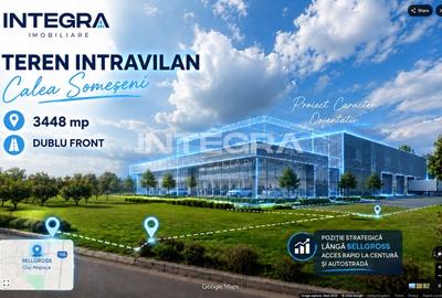 Teren Construcții intravilan de 3448 mp, în Someșeni - 1