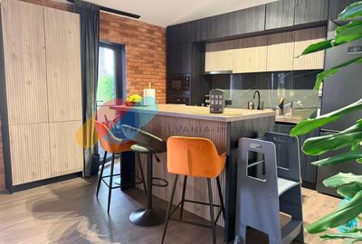 Apartament cu 2 camere semidecomandat, mobilat în Apahida
