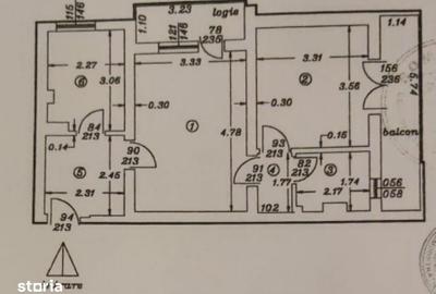 Apartament cu 2 camere semidecomandat în Central - 2