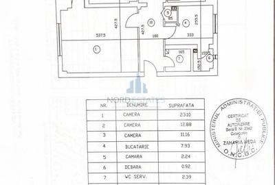 Apartament cu 3 camere, mobilat în Nerva Traian - 2
