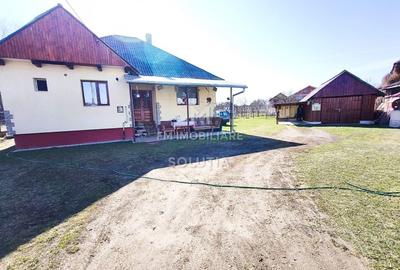 Casă individuală cu 3 camere cu Canalizare în Satu Nou de Sus