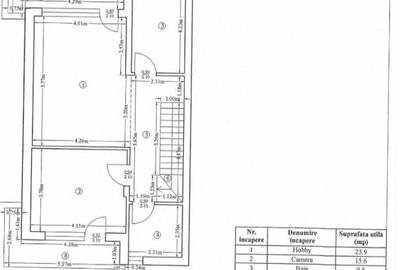 Duplex cu 6 camere cu Canalizare în Iancu Nicolae - 22