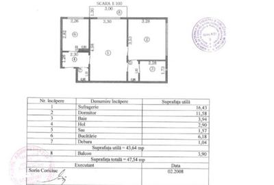 Apartament cu 2 camere în Țiglina 1 - 1