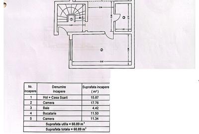 Duplex cu 7 camere cu Canalizare în Apusului - 14
