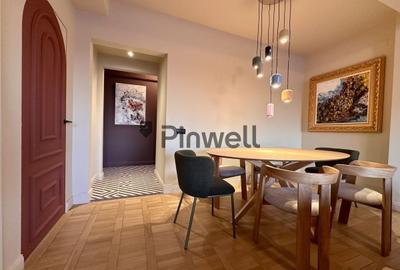 Apartament cu 3 camere semidecomandat, mobilat în Calea Victoriei