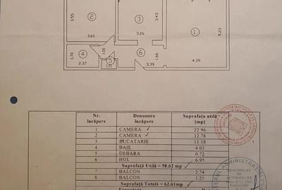 Apartament cu 2 camere decomandat, mobilat în Alba Iulia