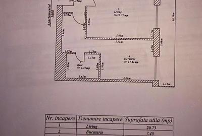 Apartament cu 2 camere decomandat în Central - 1
